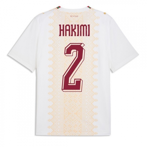 Billige Fotballdrakt Marokko Achraf Hakimi #2 Replika Bortedrakt VM 2026 Kortermet Billige Fotballdrakt Marokko Achraf Hakimi #2 Replika Bortedrakt VM 2026 Kortermet